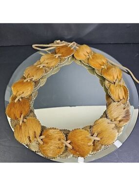 Vintage Deer Hair Belt Vintage Estimated 1950s To 1960s 30in To 36in Waist